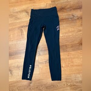 Peloton / lululemon collab Navy Blue Leggings with Logo